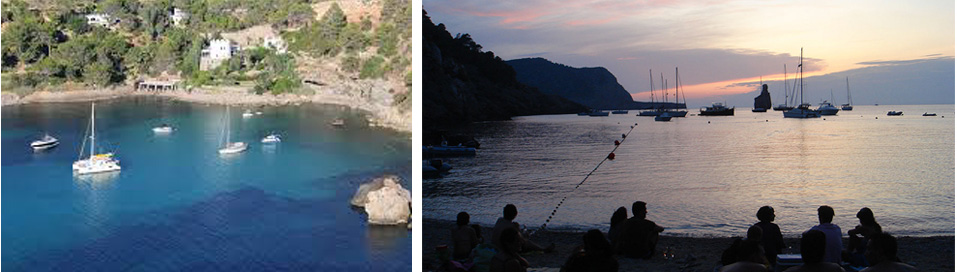 Charter Ibiza - Caló de Porc y Benirrás