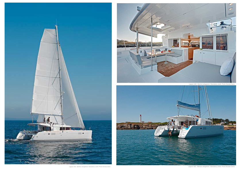 Rental catamaran in Ibiza