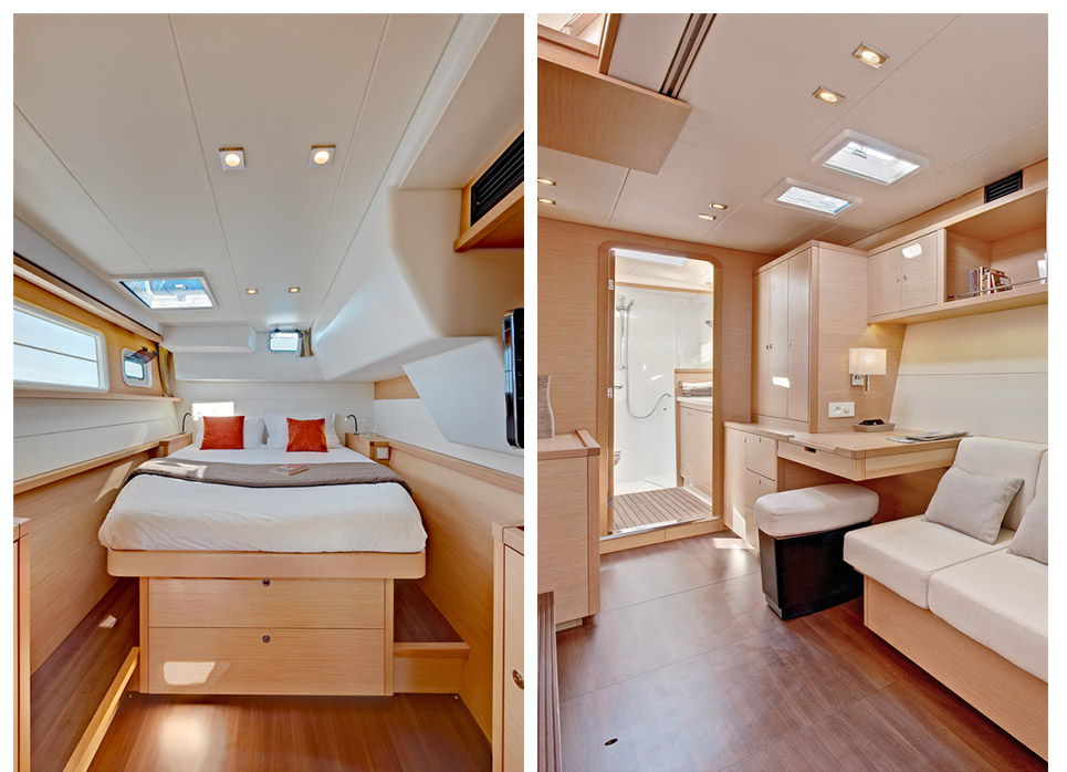 Rental catamaran in BVI