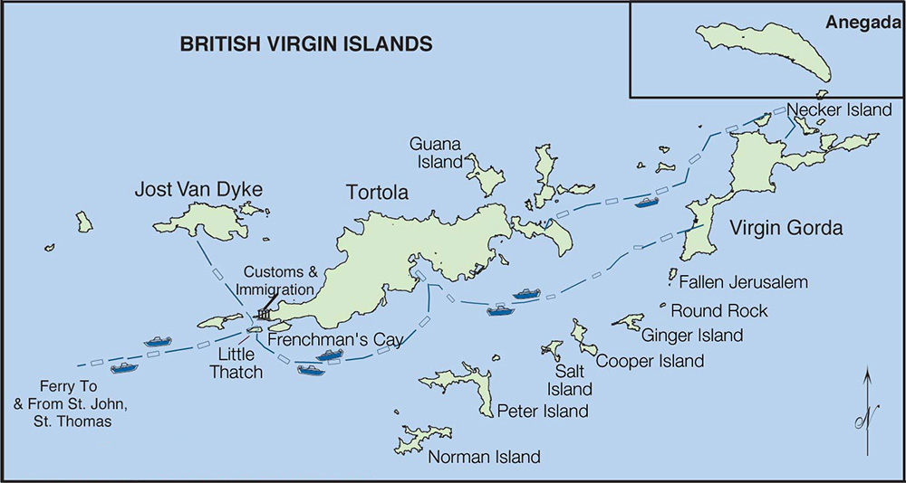 Alquiler barco islas virgenes británicas